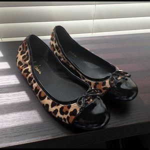 New Cole Haan Leopard Print Flats